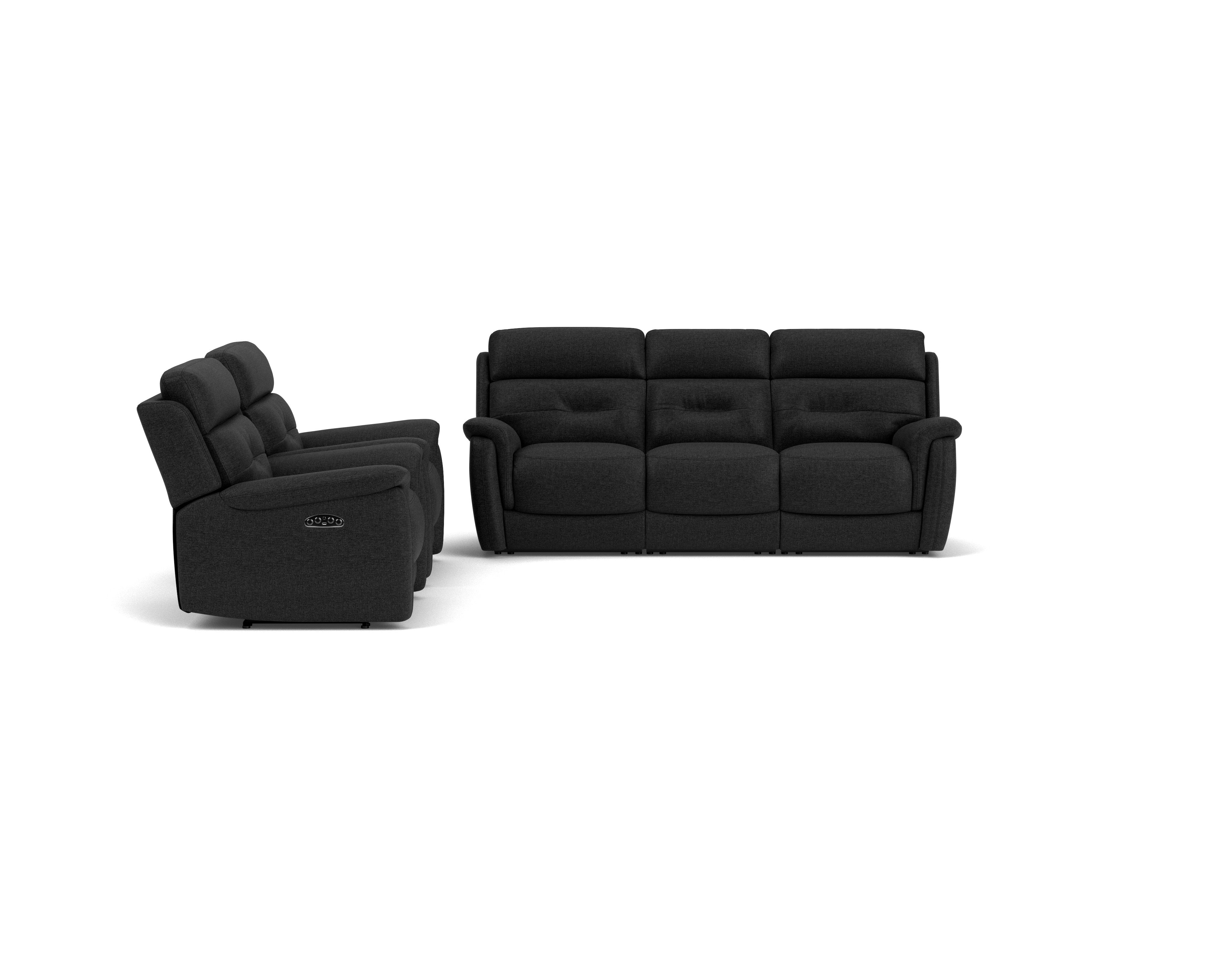 3 Seater with End Electric Recliners and Powered Headrests + 2 Electric Recliners