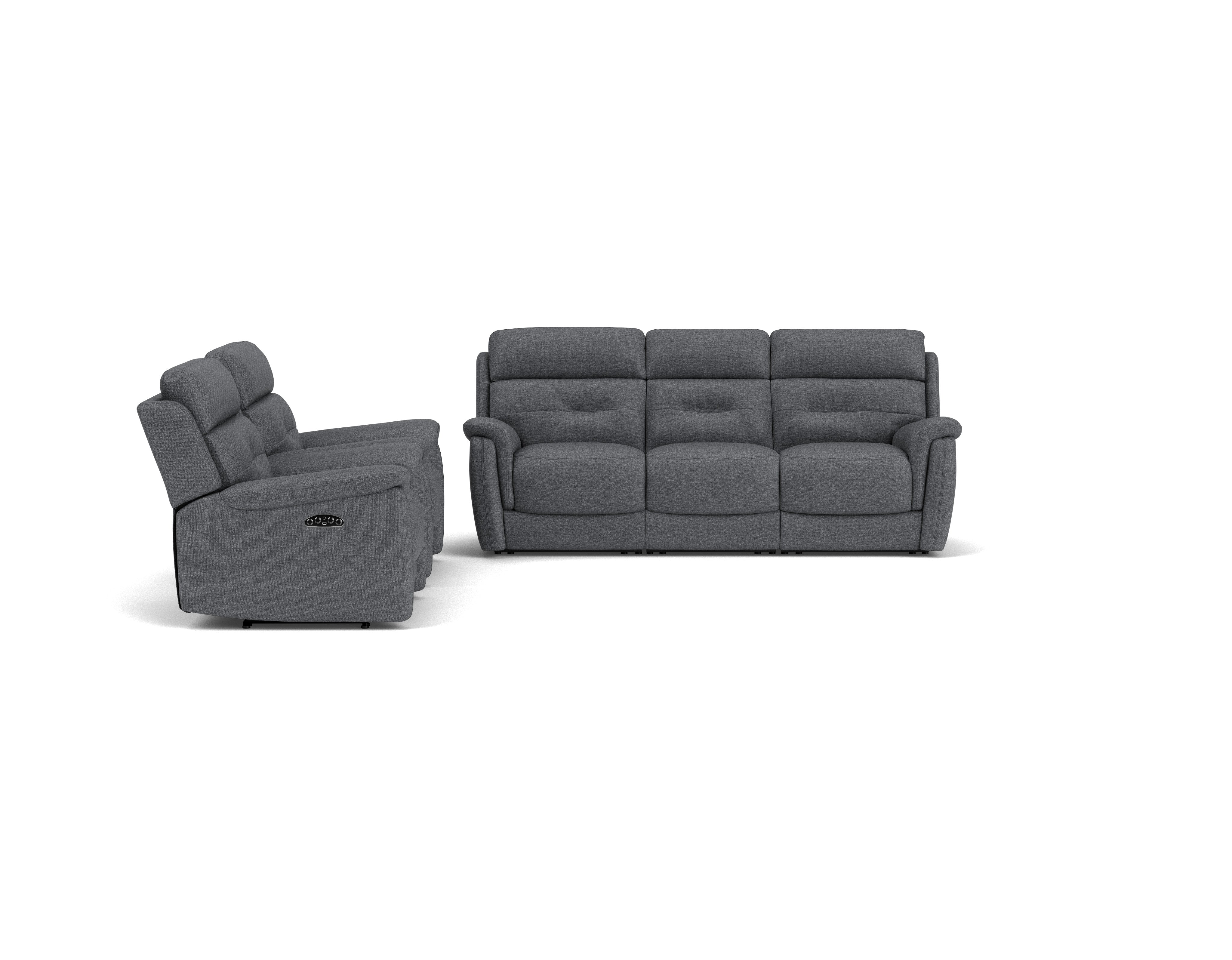 3 Seater with End Electric Recliners and Powered Headrests + 2 Electric Recliners