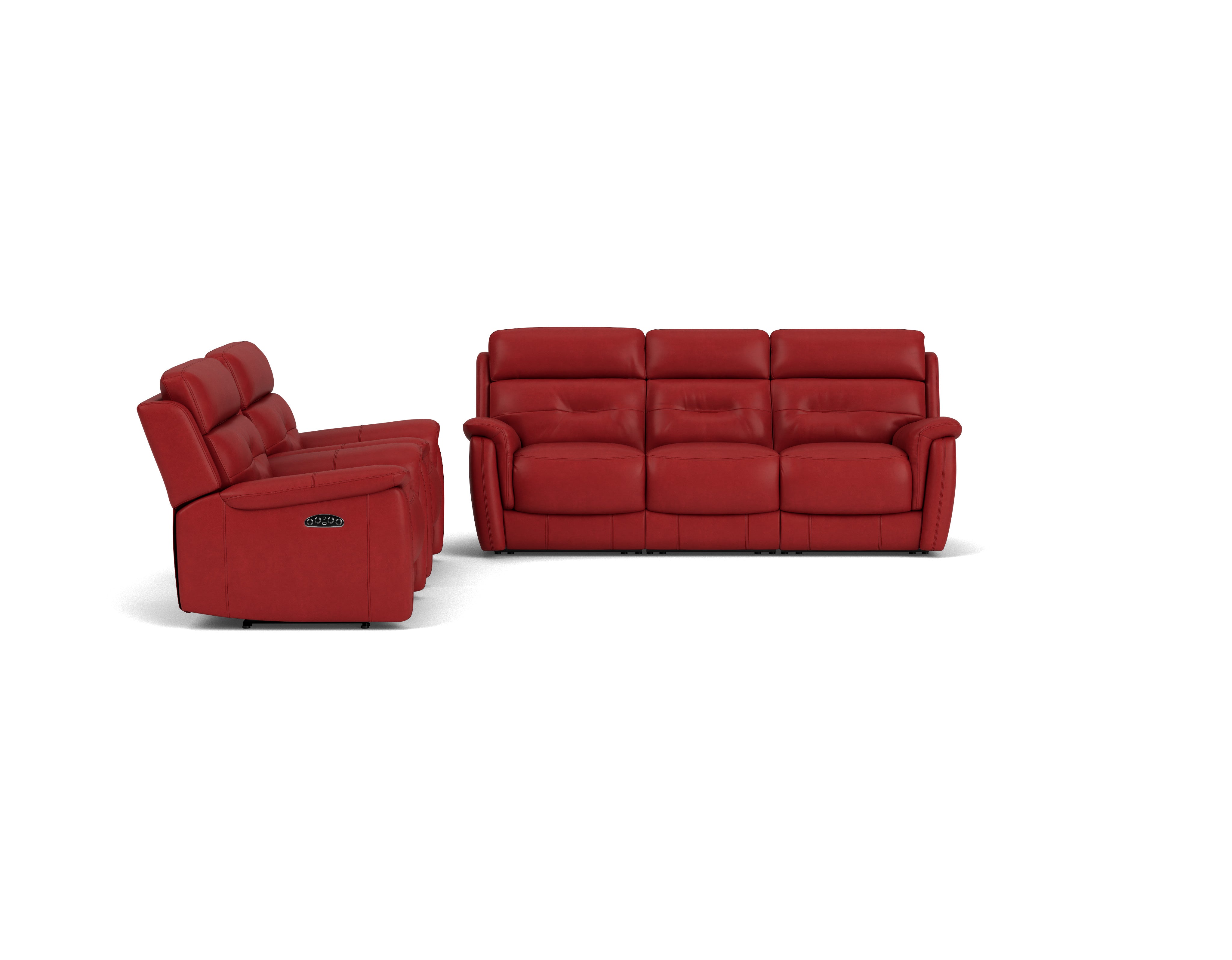 3 Seater with End Electric Recliners and Powered Headrests + 2 Electric Recliners