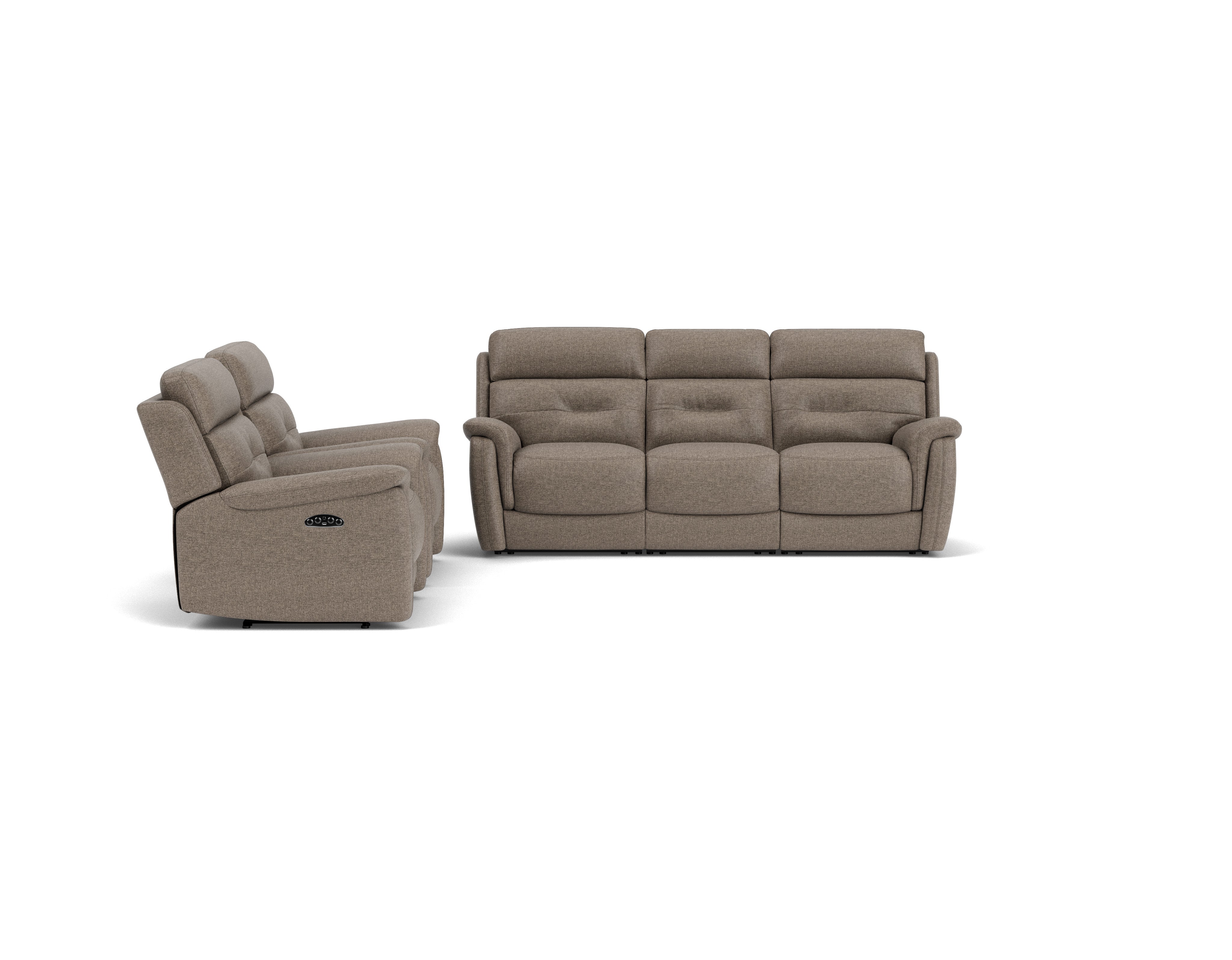 3 Seater with End Electric Recliners and Powered Headrests + 2 Electric Recliners