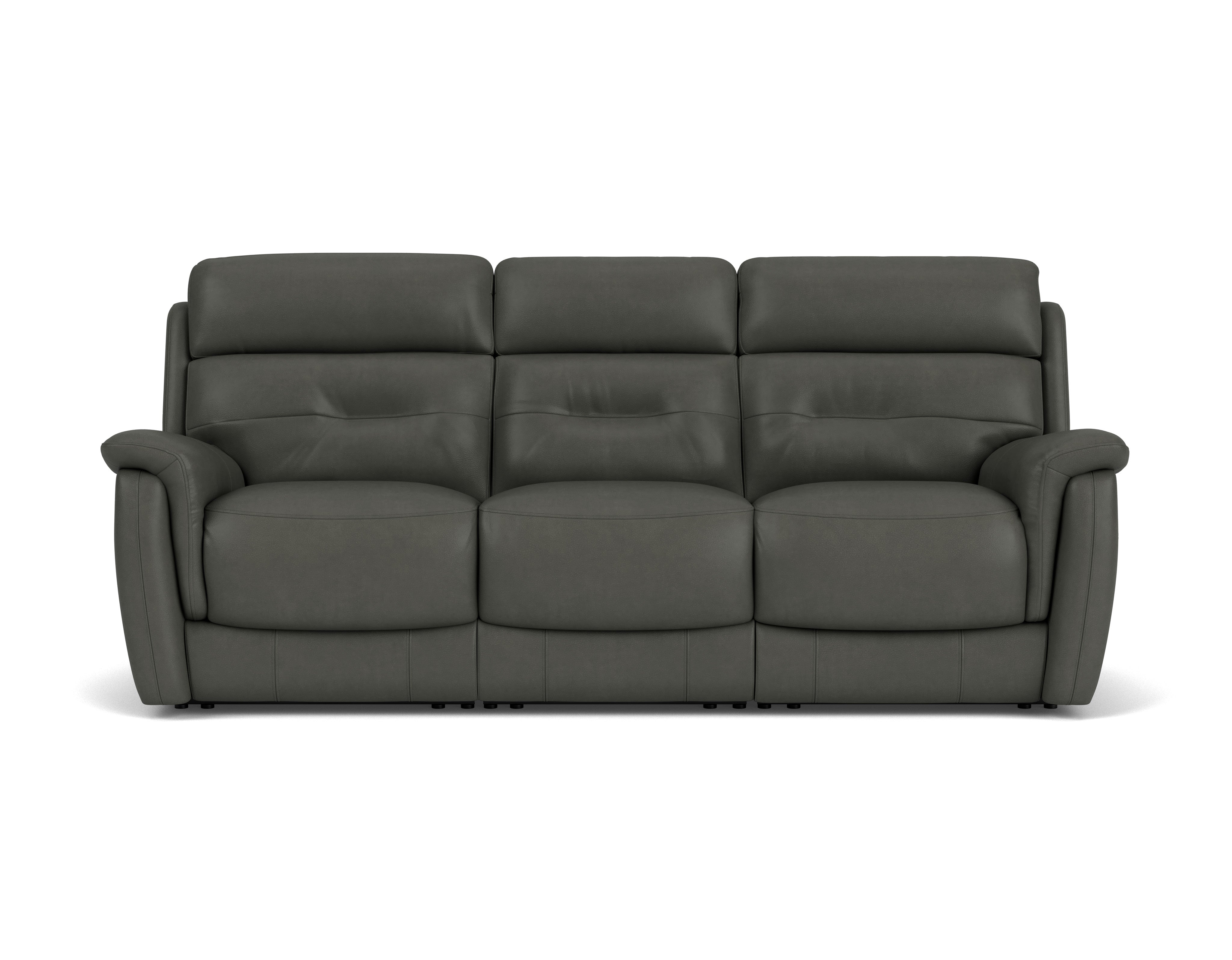 3 Seater With End Electric Recliners and Powered Headrests