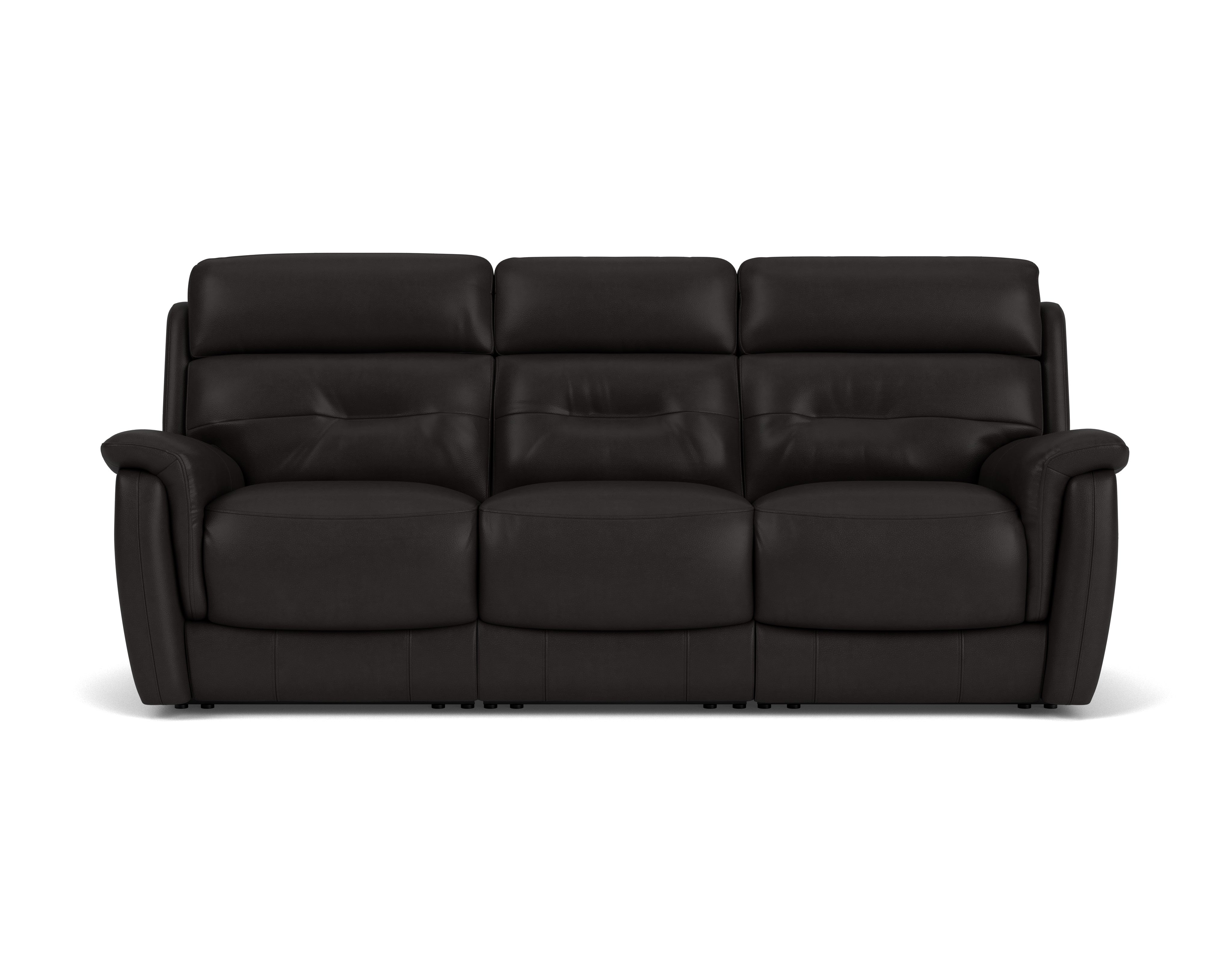 3 Seater With End Electric Recliners and Powered Headrests