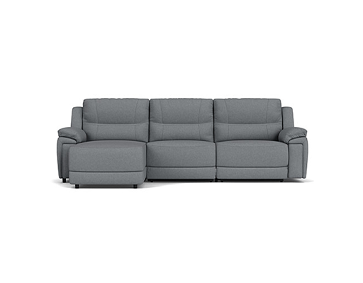 3.5 Seater Chaise with End Electric Recliner