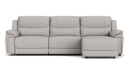 3.5 Seater Chaise with End Electric Recliner