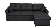 Load image into Gallery viewer, 3 Seater Sofa Bed with Reversible Storage Chaise
