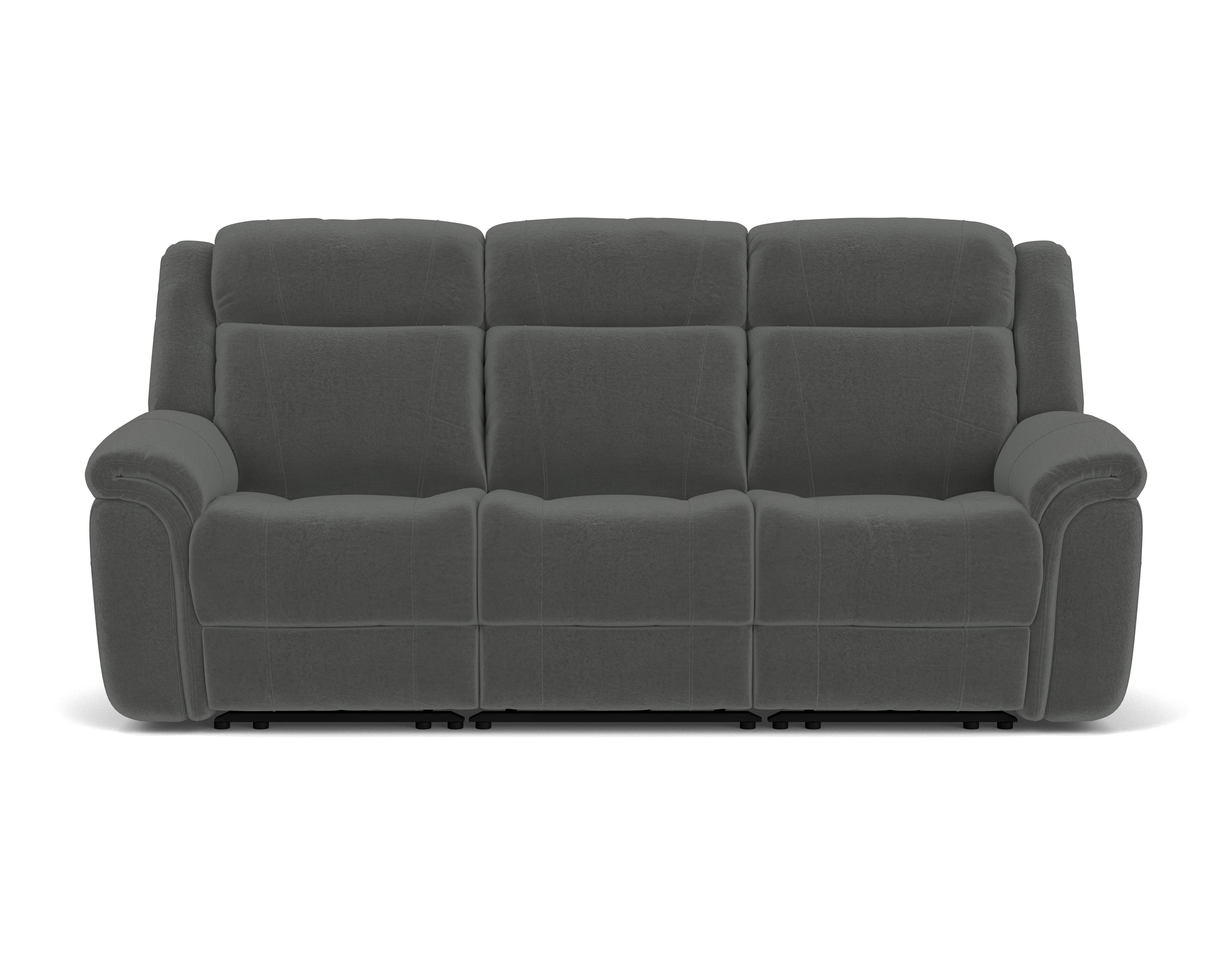 3 Seater With End Electric Recliners with & Powered Headrests