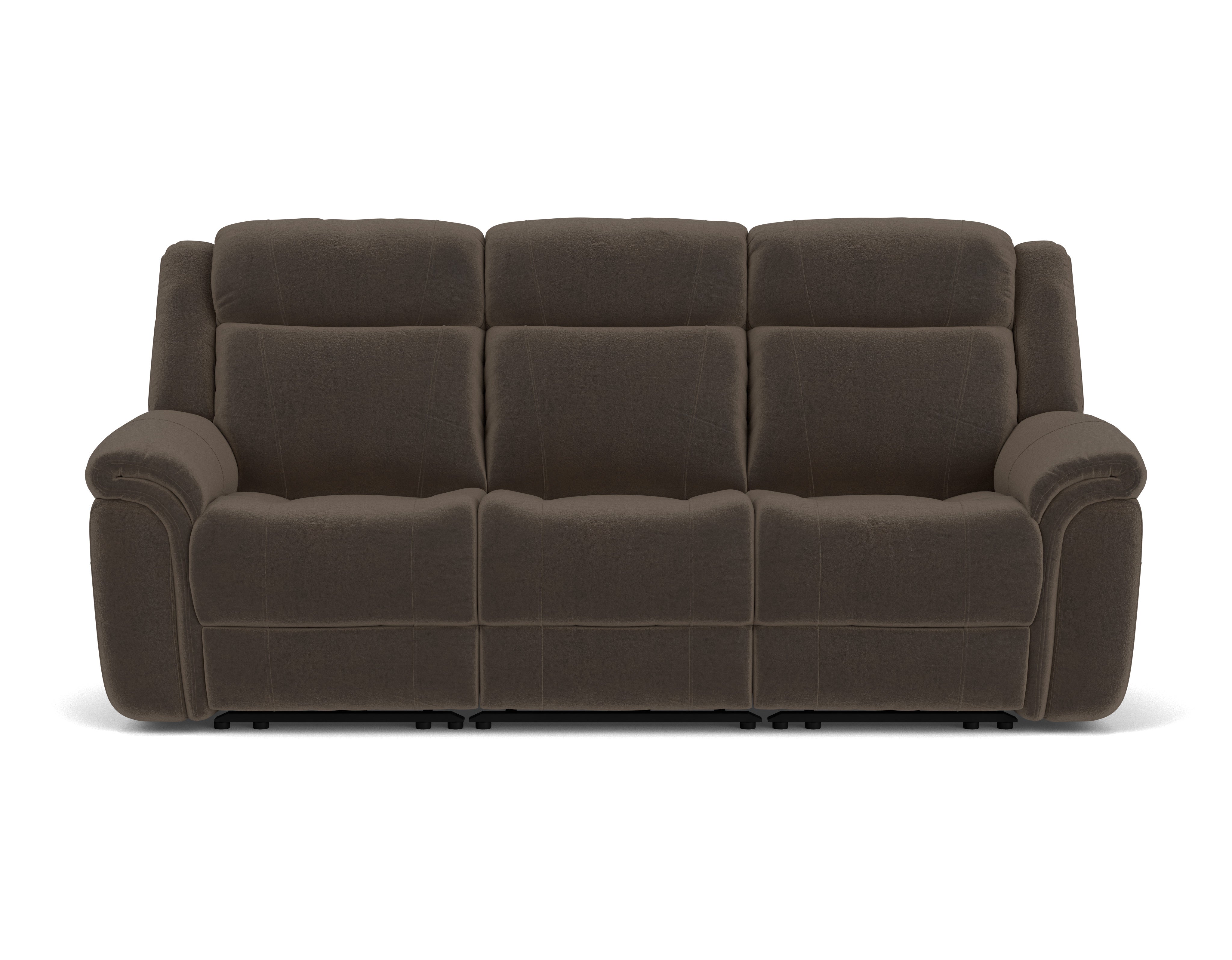 3 Seater With End Electric Recliners with & Powered Headrests