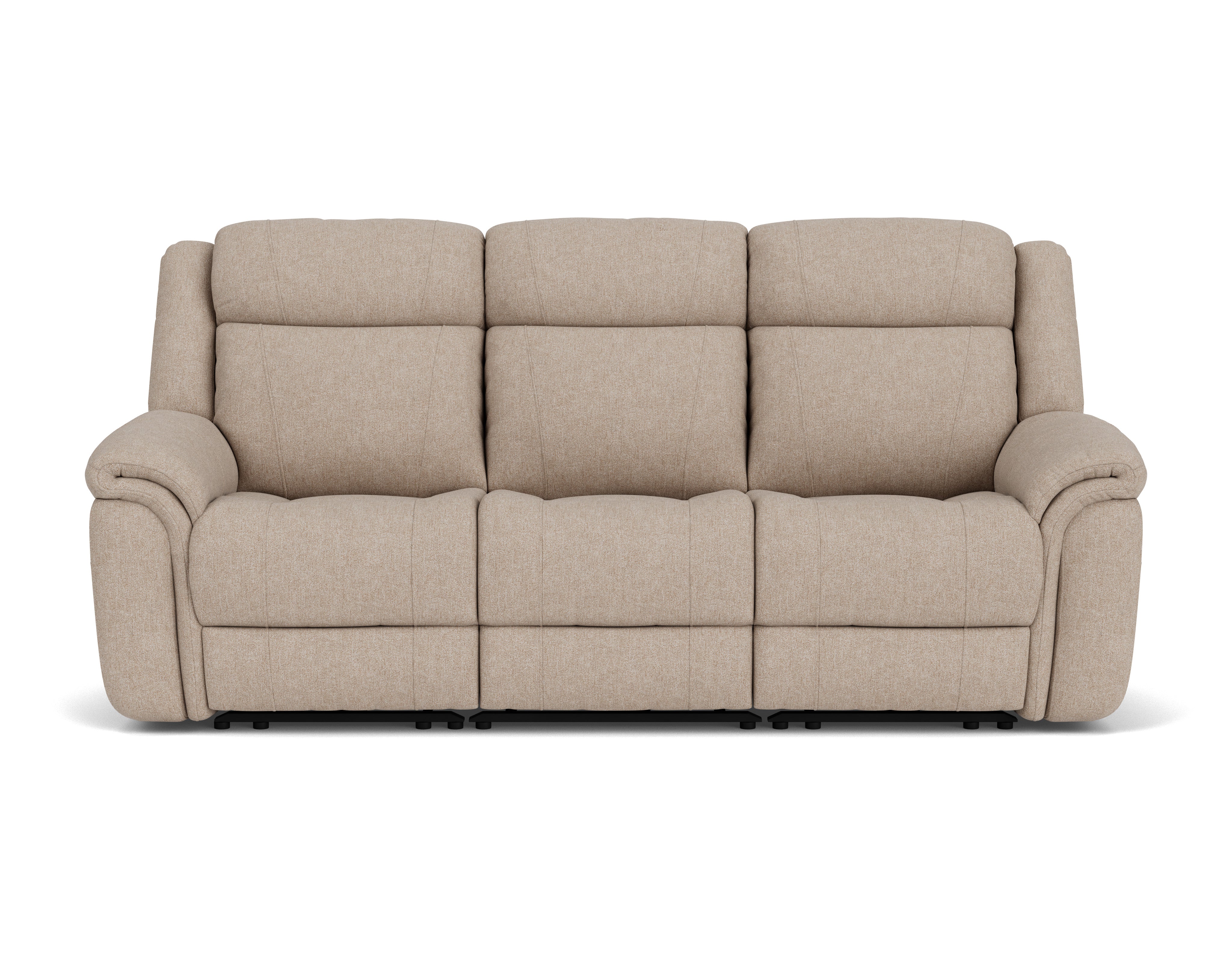 3 Seater With End Electric Recliners with & Powered Headrests