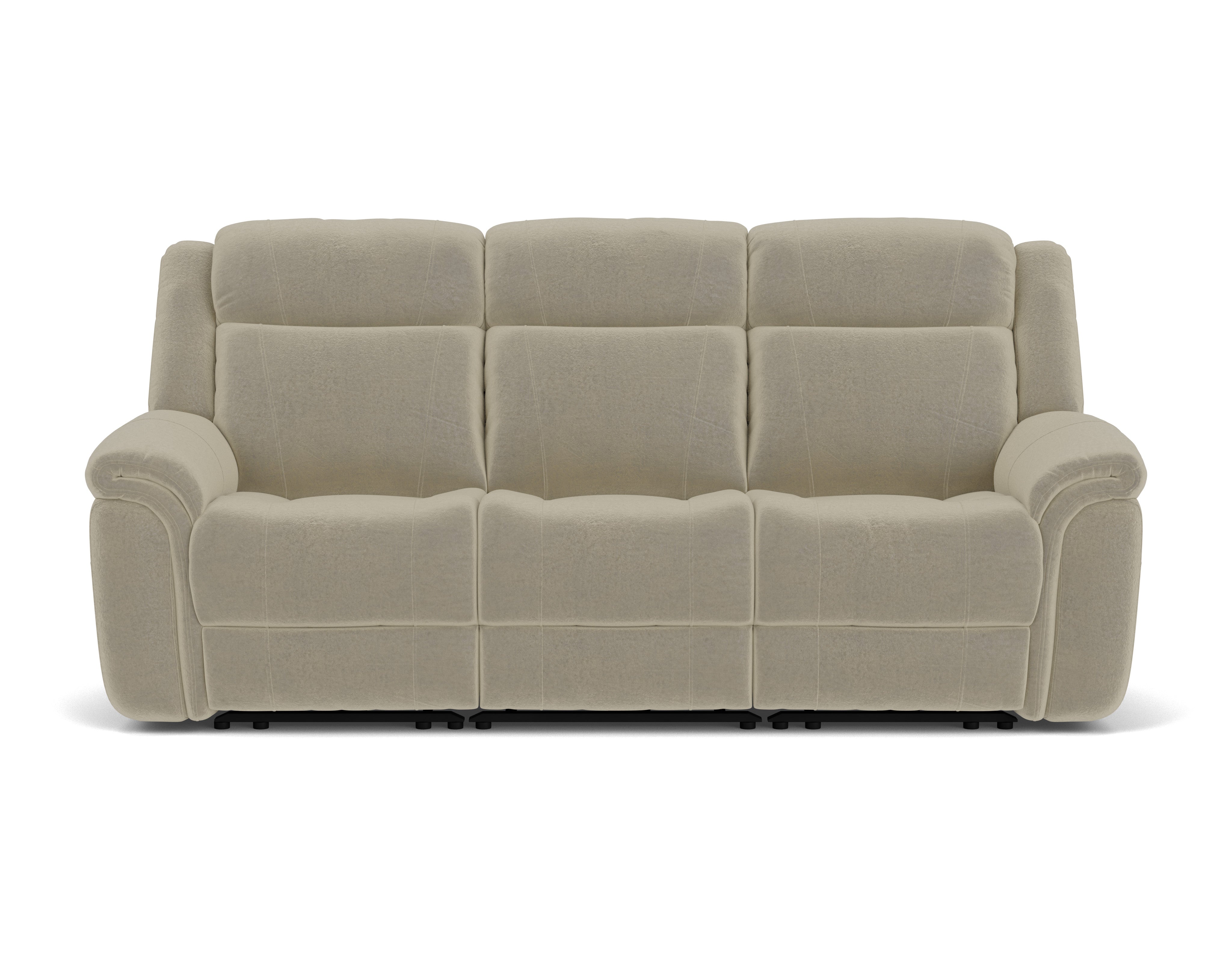 3 Seater With End Electric Recliners with & Powered Headrests