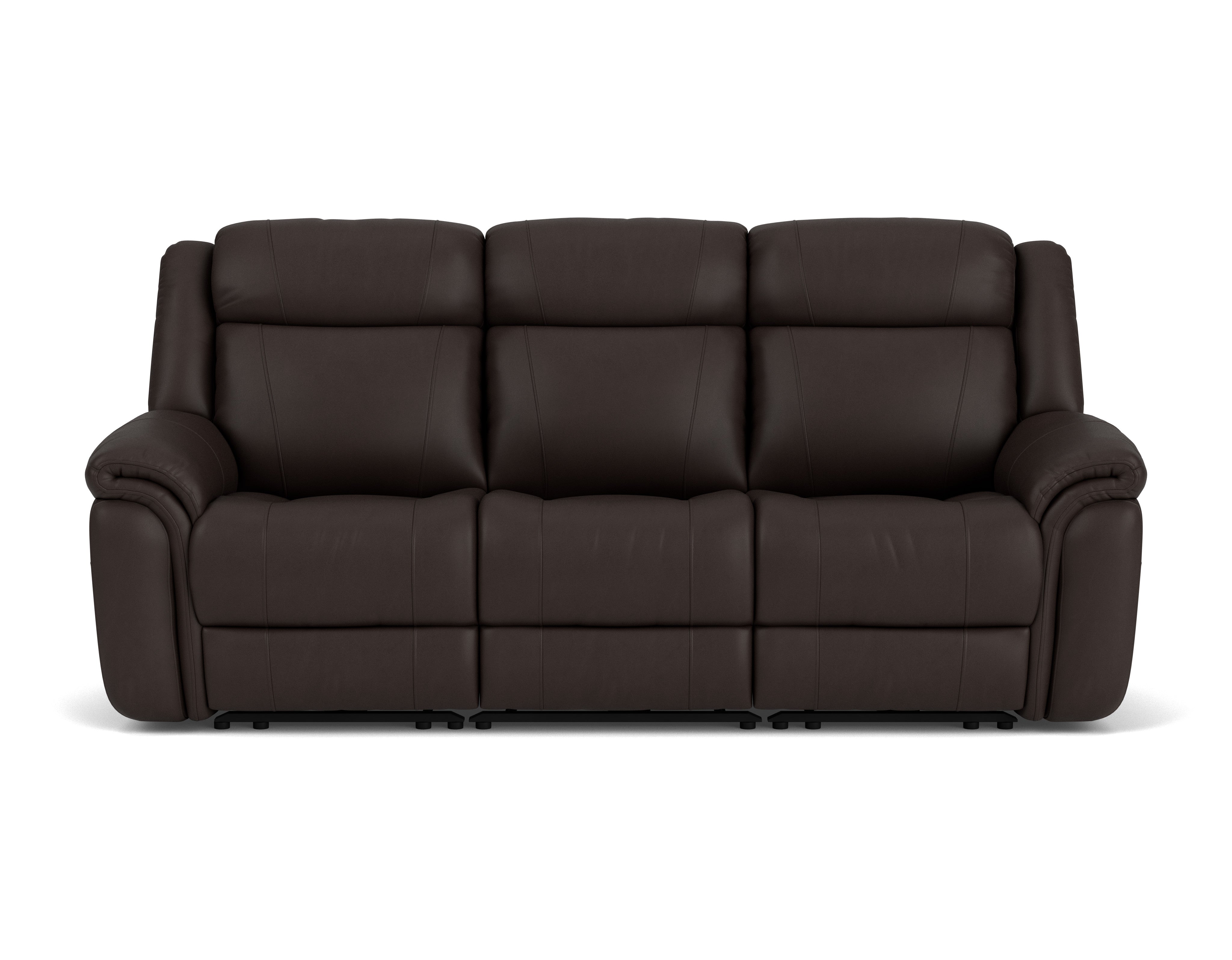 3 Seater With End Electric Recliners with & Powered Headrests