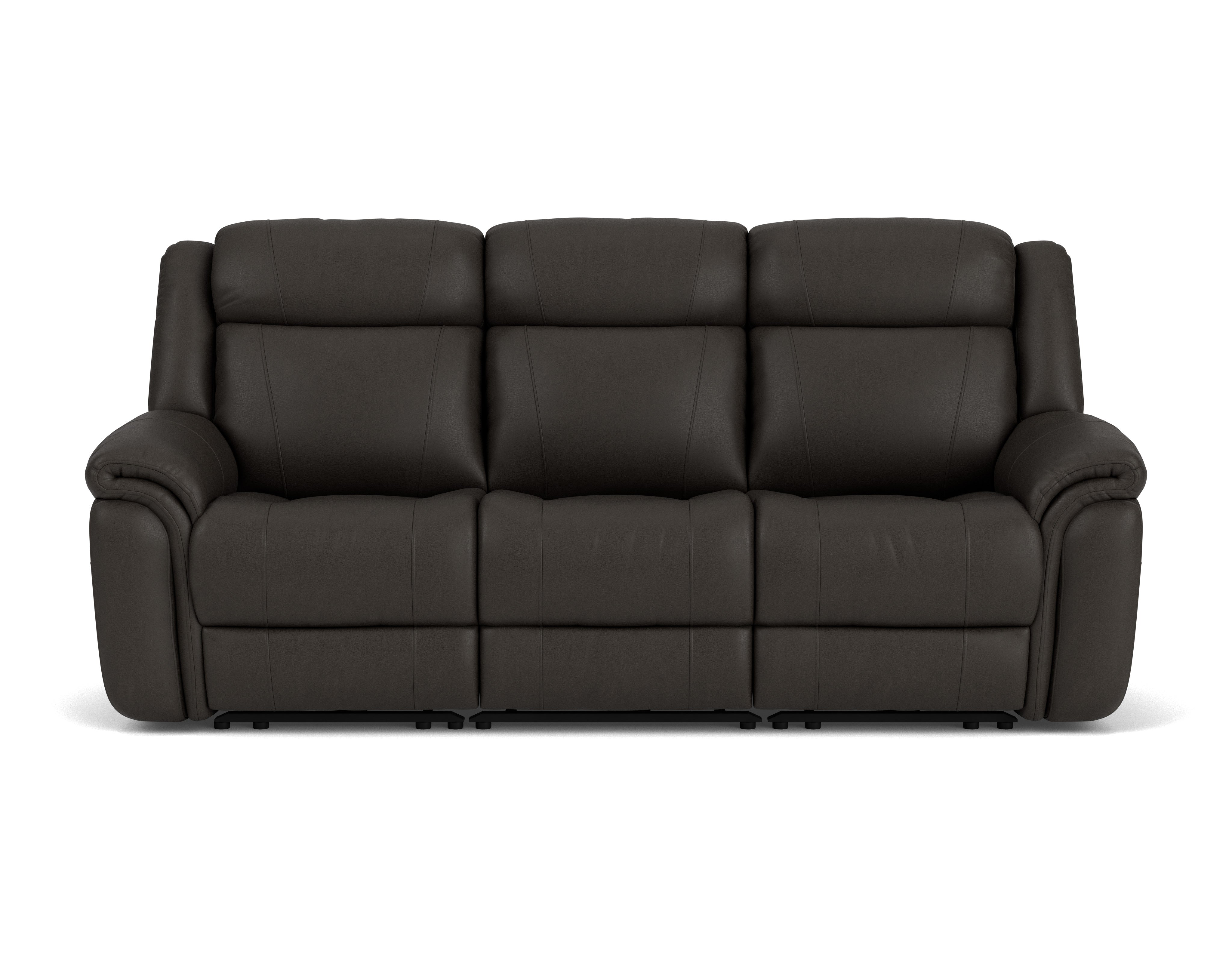 3 Seater With End Electric Recliners with & Powered Headrests