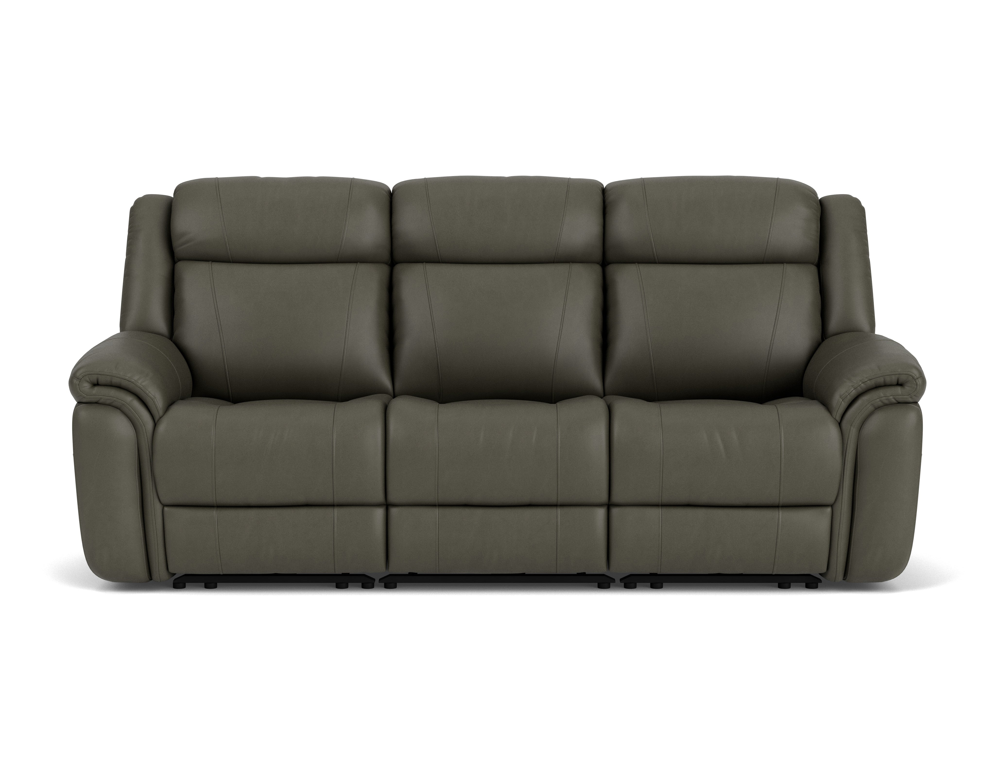 3 Seater With End Electric Recliners with & Powered Headrests