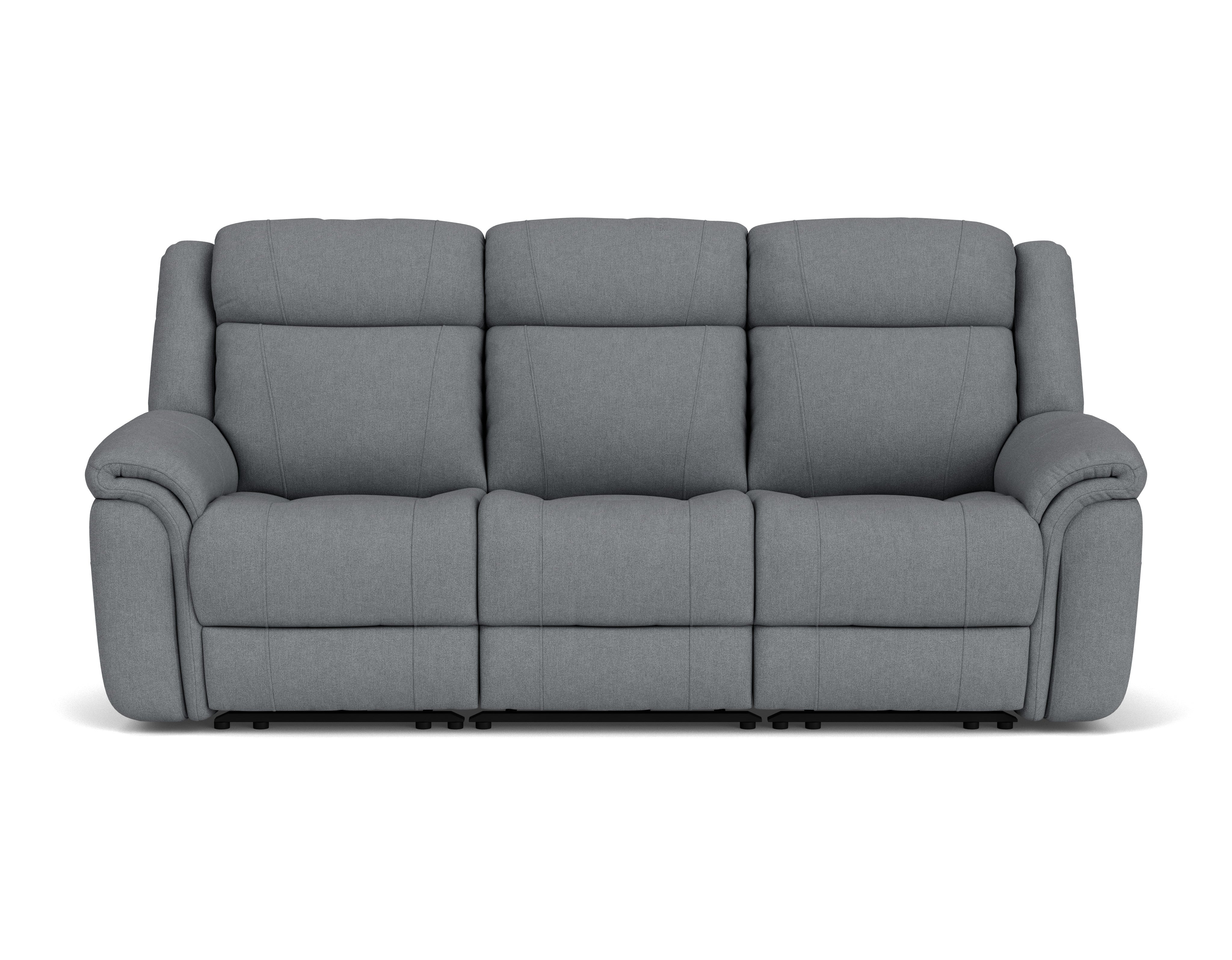 3 Seater With End Electric Recliners with & Powered Headrests