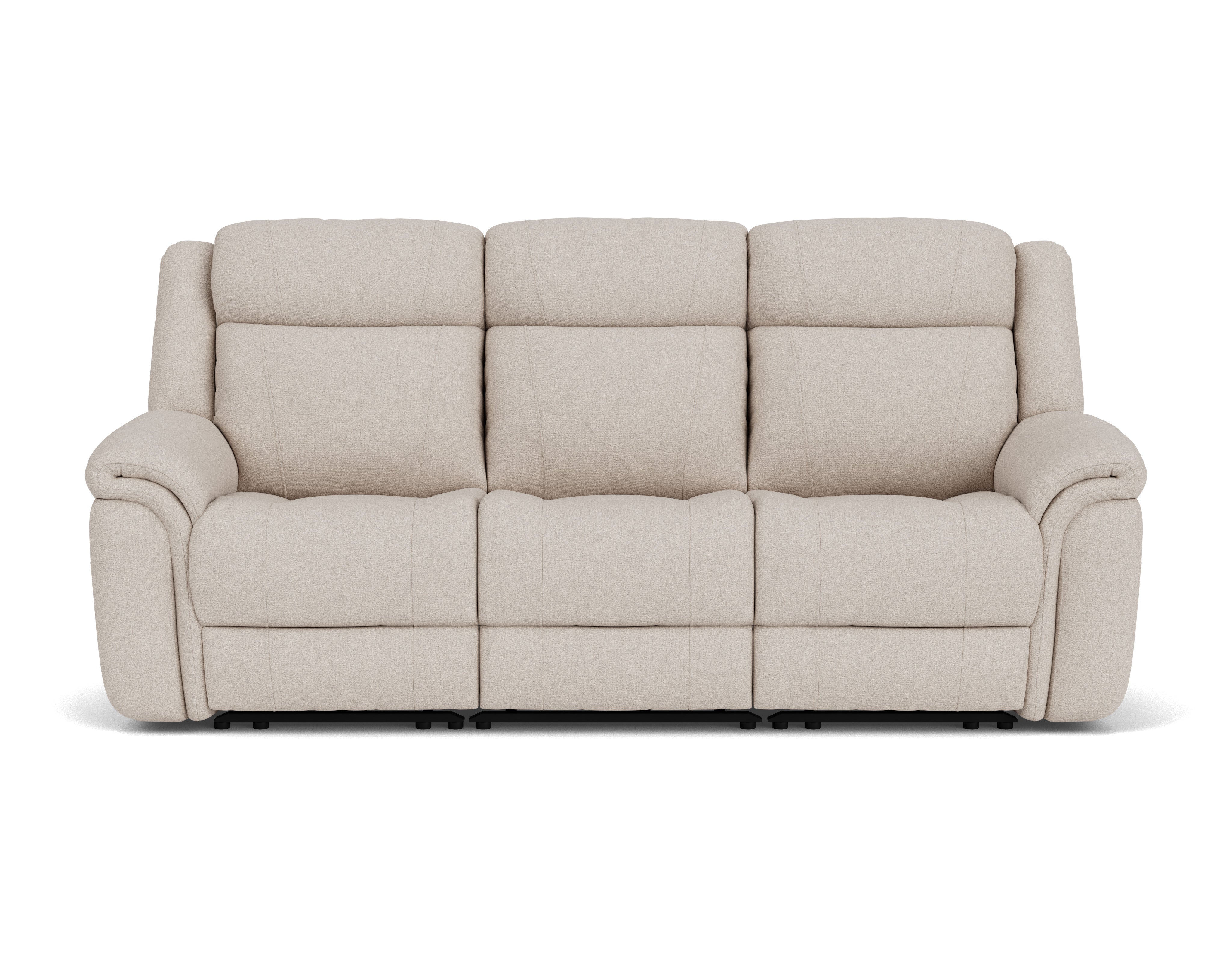 3 Seater With End Electric Recliners with & Powered Headrests