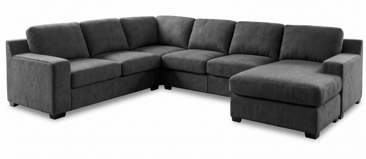 6 Seater corner with reversible chaise