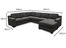 Load image into Gallery viewer, 6 Seater with reversible chaise
