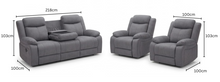 Load image into Gallery viewer, 3 Seater with End Recliners + 2 Recliners
