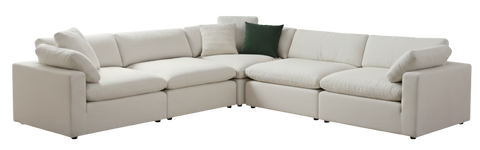 5 Seater Corner Modular with Ottoman