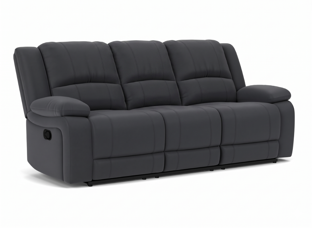 3 Seater with End Recliners + 2 Single Recliners
