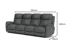 Load image into Gallery viewer, 4 Seater with End Recliners
