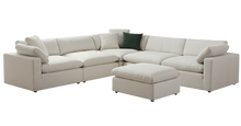 Load image into Gallery viewer, 5 Seater Corner Modular with Ottoman
