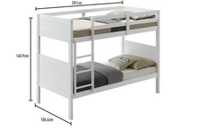 Load image into Gallery viewer, Single over Single Bunk Bed
