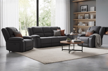 Load image into Gallery viewer, 3 Seater with End Recliners + 2 Single Recliners
