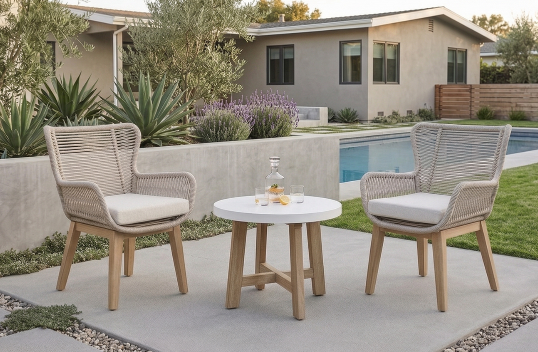3 Piece Outdoor Chat Set