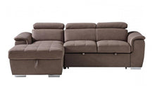 Load image into Gallery viewer, 3 seater with storage chaise &amp; sofa bed
