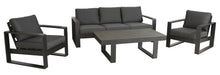 Load image into Gallery viewer, Outdoor 4PC Lounge Set
