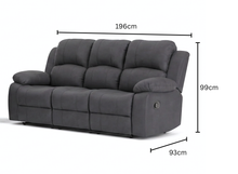 Load image into Gallery viewer, 3 Seater with End Recliners + 2 Recliners
