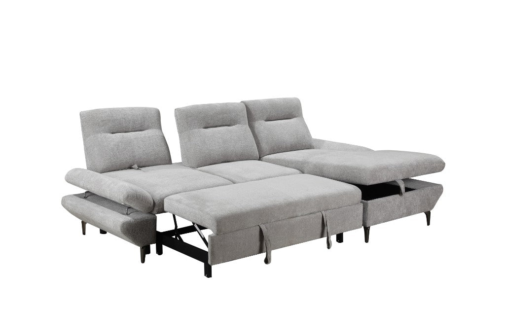 3 Seater Chaise Sofabed