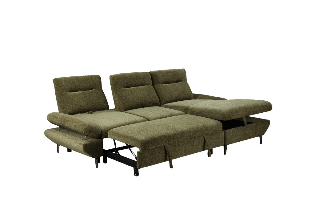 3 Seater Chaise Sofabed