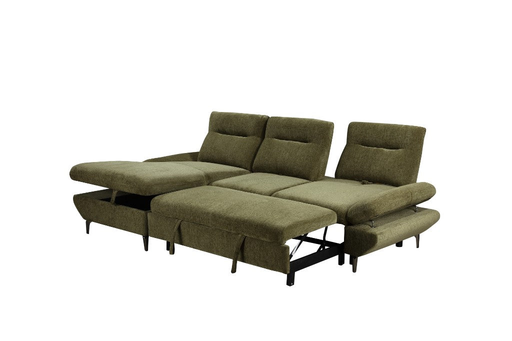 3 Seater Chaise Sofabed