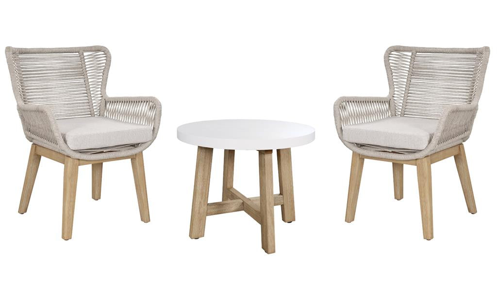 3 Piece Outdoor Chat Set