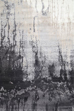 Load image into Gallery viewer, Grey and Beige Abstract Rug

