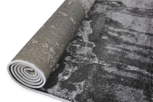 Load image into Gallery viewer, Grey and Beige Abstract Rug
