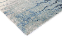 Load image into Gallery viewer, Blue Abstract Rug
