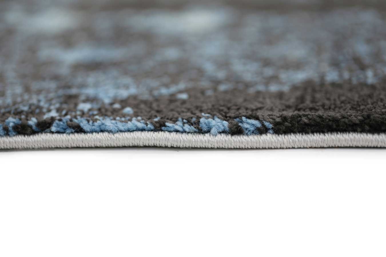 Blue Abstract Rug