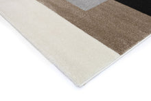 Load image into Gallery viewer, Grey and Beige Cubism Rug
