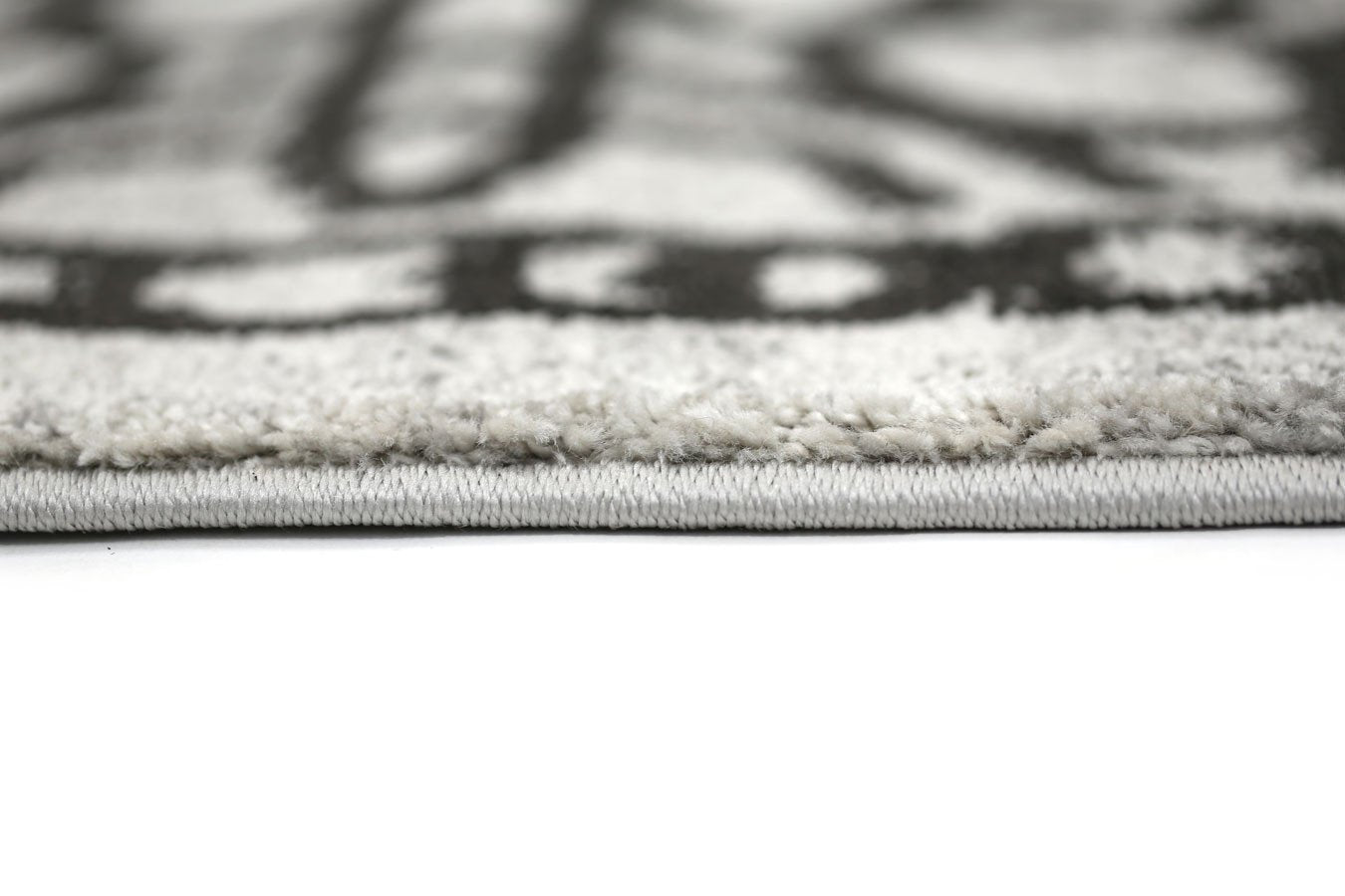 Dark Grey Demask Rug