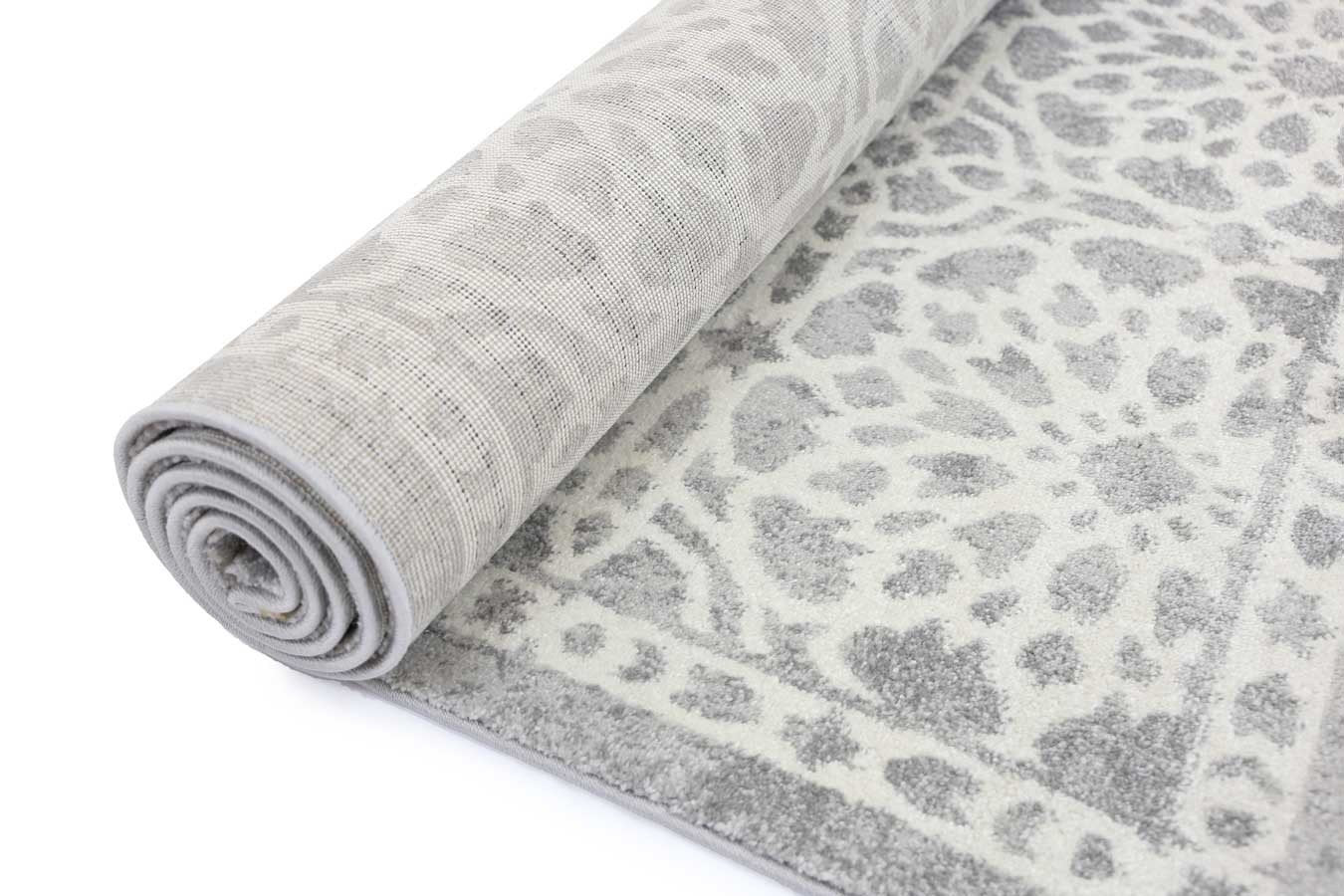 Grey Demask Rug