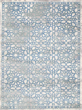 Load image into Gallery viewer, Blue Demask Rug
