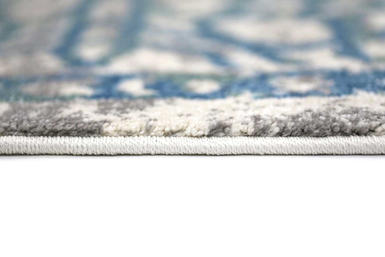 Blue Demask Rug
