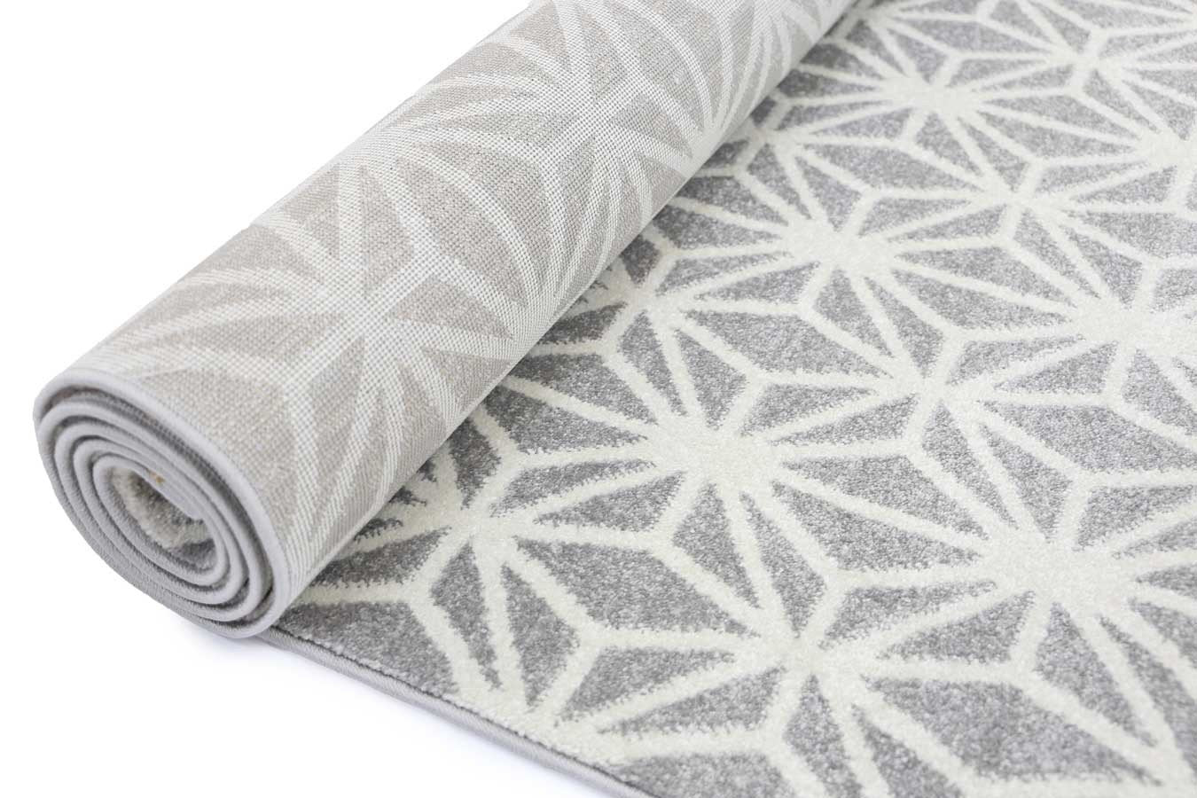 Grey Web Rug