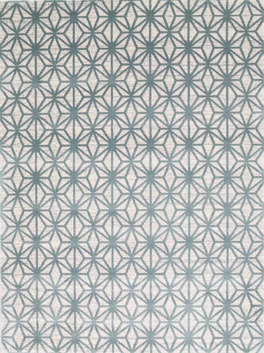 Aqua Blue Web Rug