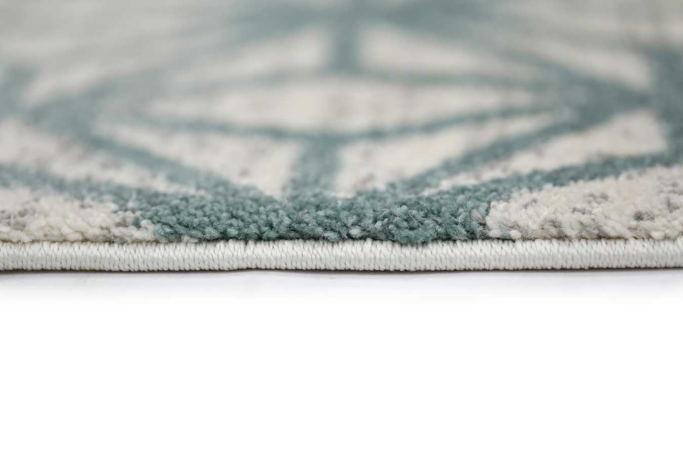 Aqua Blue Web Rug