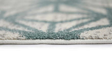 Load image into Gallery viewer, Aqua Blue Web Rug
