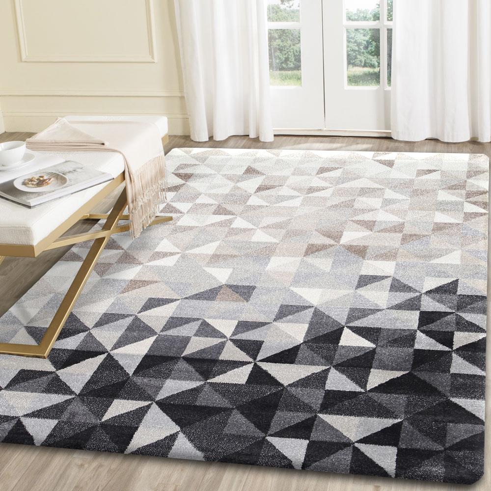 Beige and  Grey Rug