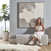 Load image into Gallery viewer, Slip Cover Bench Ottoman
